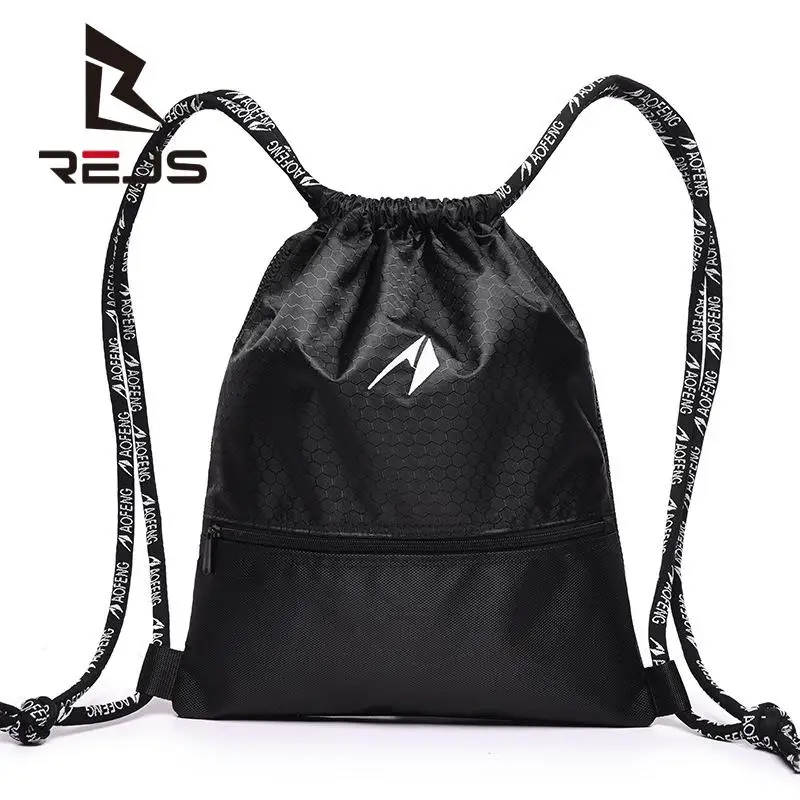 

Спортивная сумка REJS, мини-рюкзак для тренировок на открытом воздухе, для баскетбола, футбола, дизайнерская одежда на шнурке, обувь, сумки для...