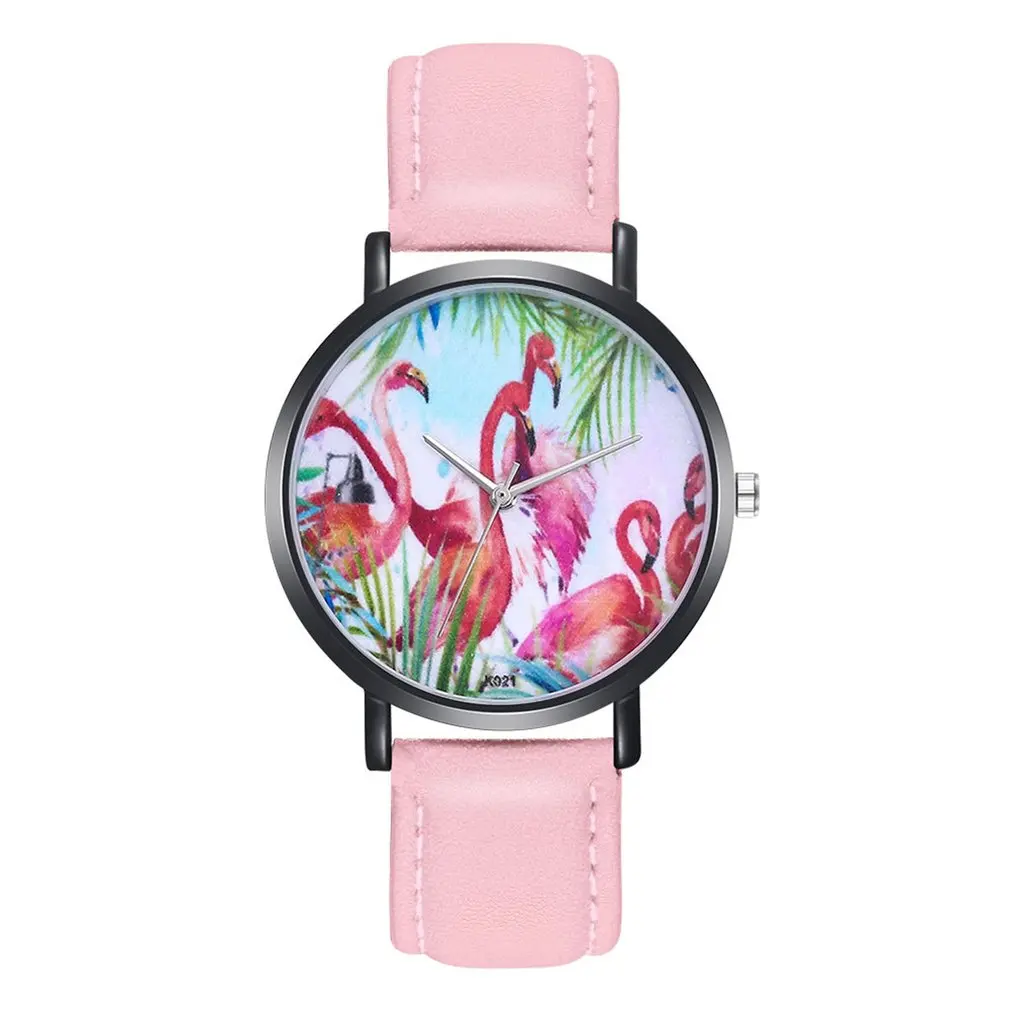 Женские часы кварцевые многоцветные кожаный ремешок наручные аналоговый Reloj femen |