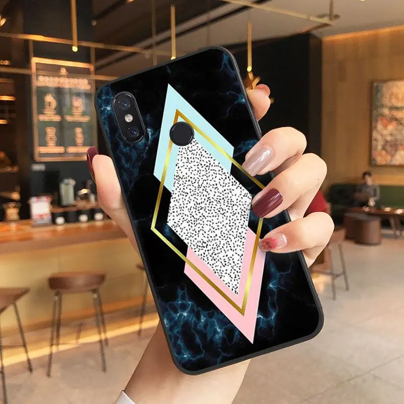 Marble pattern Photo Soft Phone Case For Xiaomi Mi MIX2 MIX2S MAX2 MAX3  F1 5 Note2 Note3 Coque Shell Coque Shell