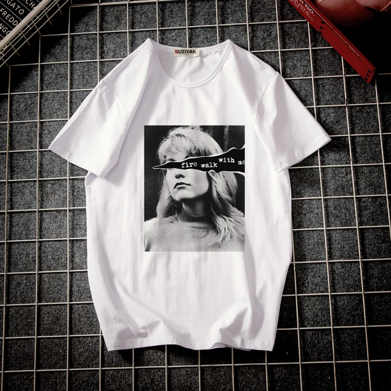 Cool aesthetic printed t-shirts summer high street moto style women tops tee Cosmic Harajuku women's new fashion cartoon |