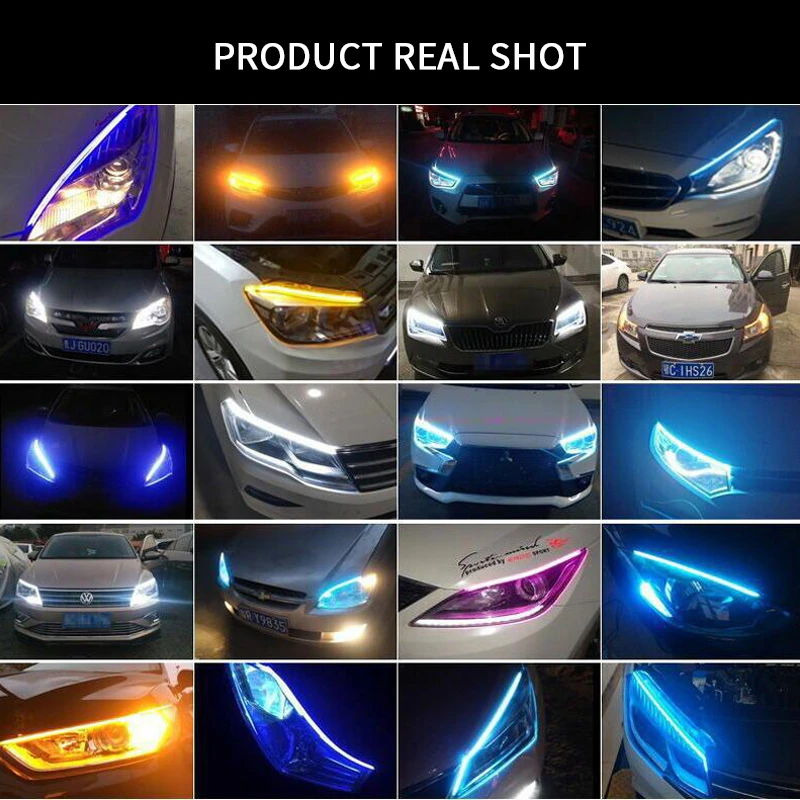 2X ультра-тонкий автомобильный светодиодный светильник с головкой украшение