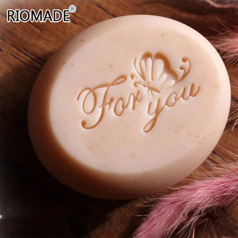 Для вас искусство изготовления прозрачного мыла шрифт с ручкой акриловый