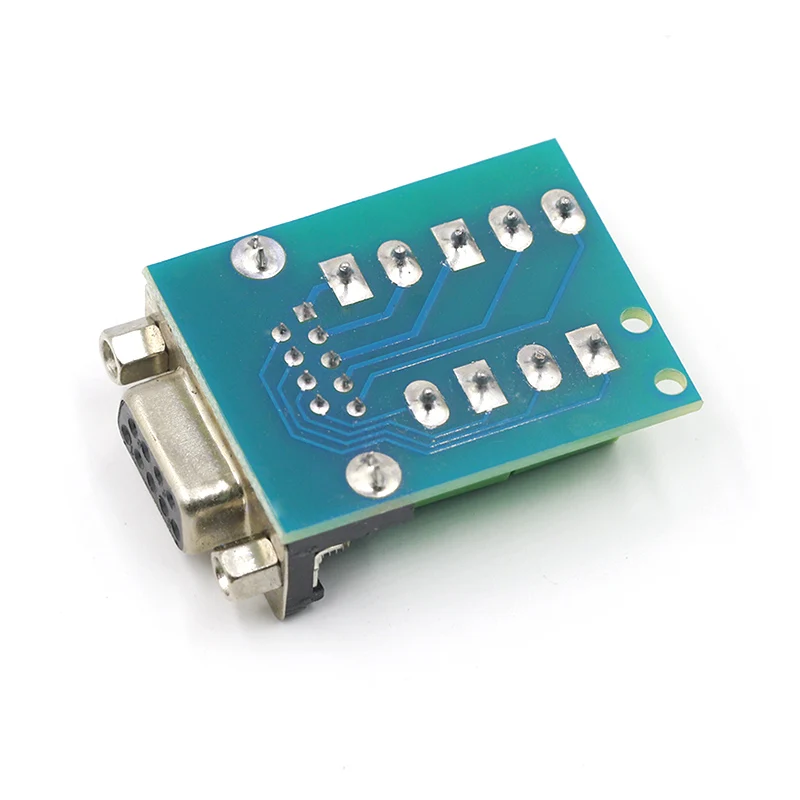 DB9 Мужской Женский адаптер сигналов терминальный модуль RS232 последовательный к