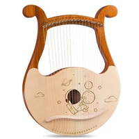 19 strings lyre harp portable harp with spare stringtuning leverharp musical instrument for beginner music loversetc