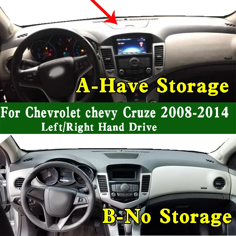 

Коврик для приборной панели Chevrolet Chevy Cruze J300 CP1 LT RS 2008-2014