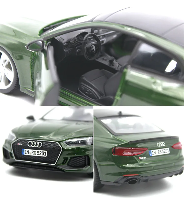Изысканный 1:24 RS 5 Coupe литая модель машины Модель, литая под давлением металлическая Коллекция Модель, передовое Подарочное украшение