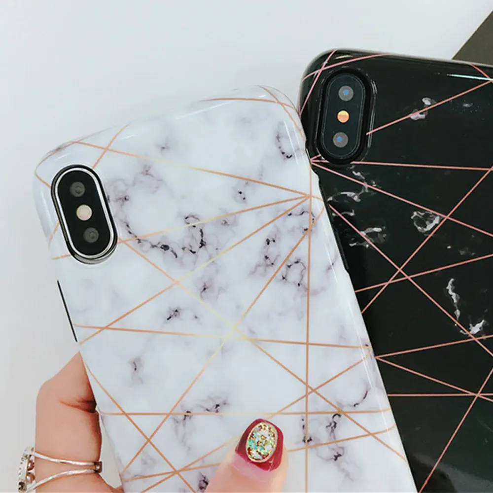 KISSCASE лазерный луч мраморный чехол для телефона iPhone X XS XR 6 6S 7 8 Fundas элегантный 7Plus