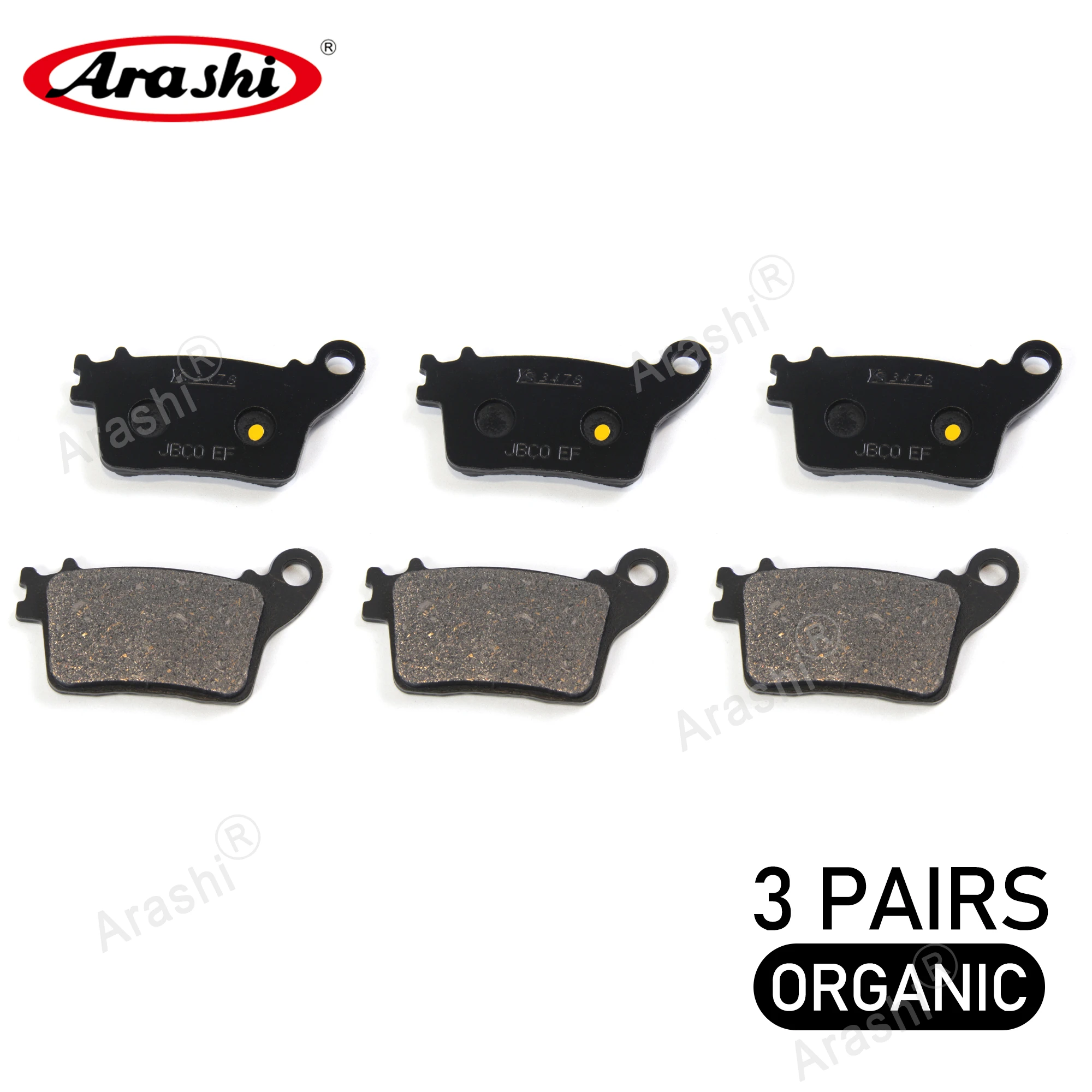 

Arashi для HONDA CBR 1000 RR ABS Fireblade 2009 - 2016 задние фрикторы Pad CBR1000RR 2011 2012 2013 2015