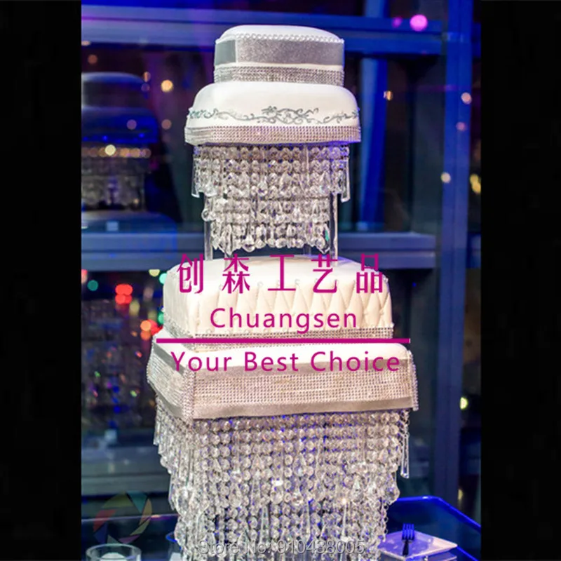 New design cake cupcake stand wedding deco holder centerpiece acrylic set |