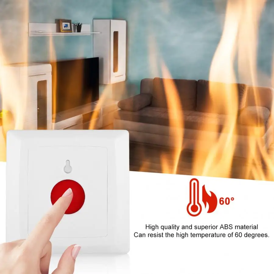 5 шт. SOS аварийный вызов контакт сигнальный дом пожарная безопасность кнопка