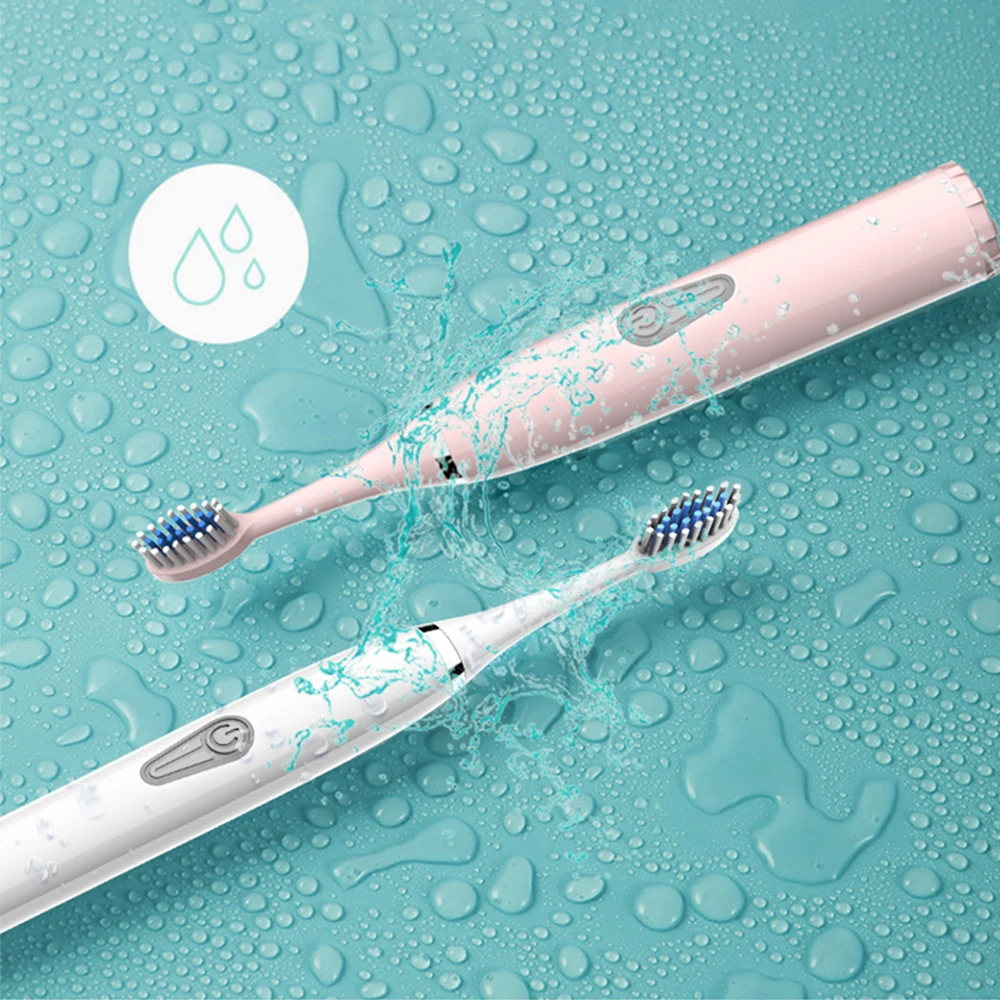 

Newest Sonic Electric Toothbrushes for Adults Kids Whitening Rechargeable Battery Toothbrush IPX6 Waterproof with Brush Head