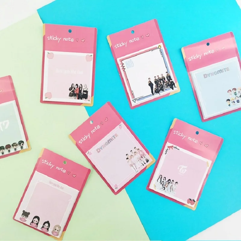 

KPOP Bangtan Boys BP TWICE NCT GOT7 New Album, The Same Sticky Note, Stick To The Peripheral