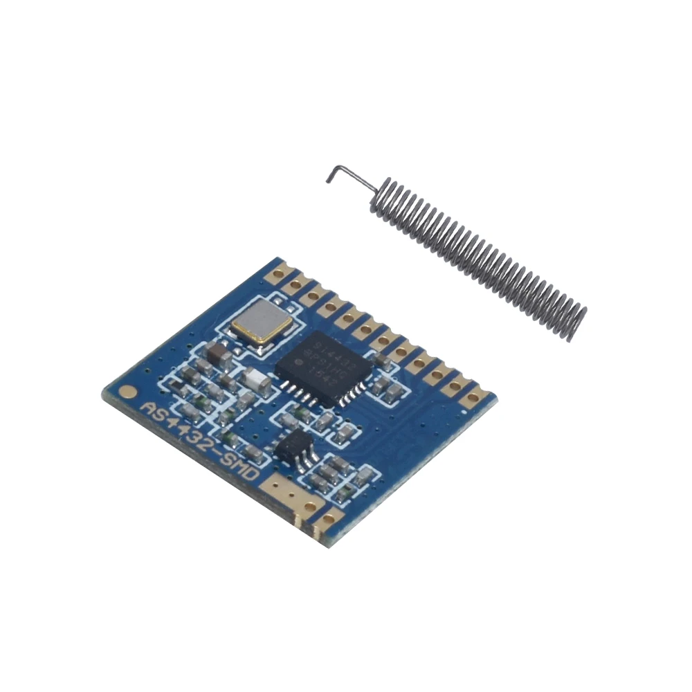 1 компл. Mini SI4432 Беспроводная модель 240 МГц 930 + пружинная антенна расстояние 1000