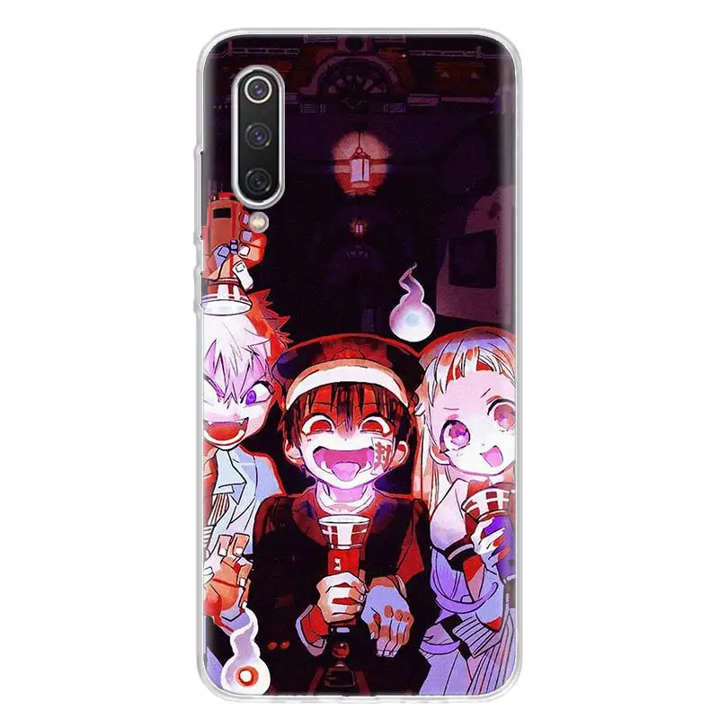 Toilet Bound Hanako Kun Anime Phone Case Cover For Xiaomi Redmi Note 10 Pro 5G 9S 8T 9 8 7 6 6A 7A 8A 9A 9C K40 K20 K30 S2 Coque