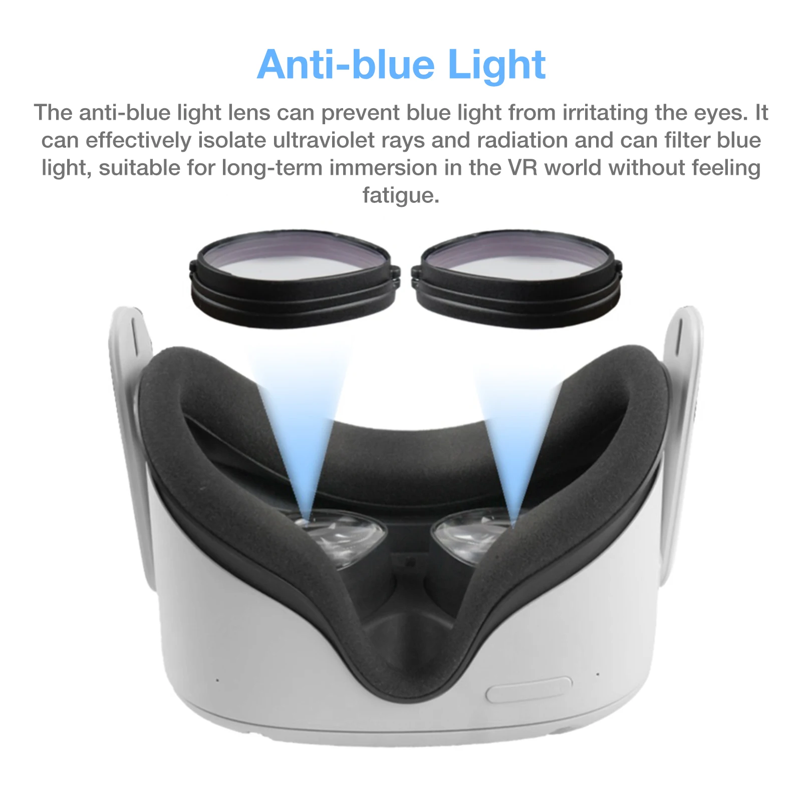 Оправа для очков Oculus Quest 2 VR магнитная с защитой от синего излучения | Электроника