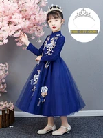 new fashion princess dress clothing girls lace birthday party baby wedding dresses girl dress tang suit hanfu cheongsam chipao