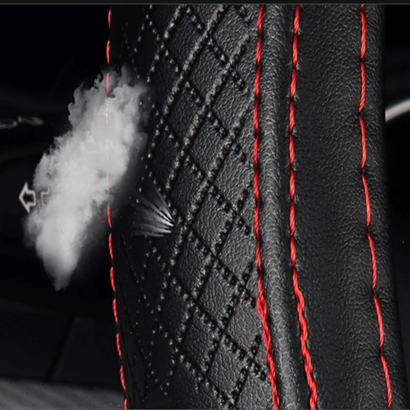 Модные кожаные чехлы на руль автомобиля автомобильные аксессуары для hyundai getz starex