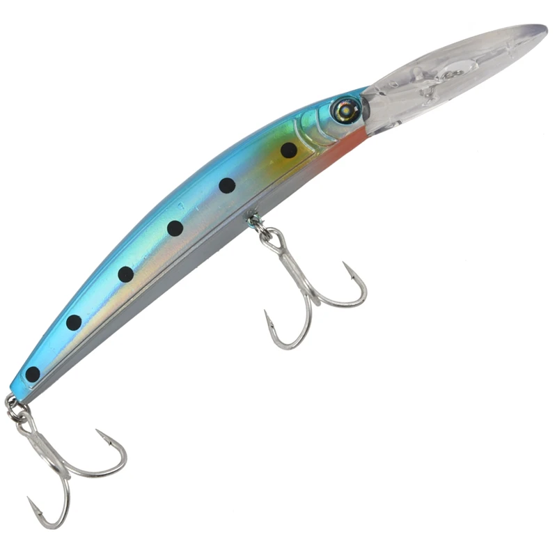 2Pc Top Quality PROBEROS Style Fishing Lures Bait 17.78cm/27.31G Tackle 2Hook Color a with H | Спорт и развлечения
