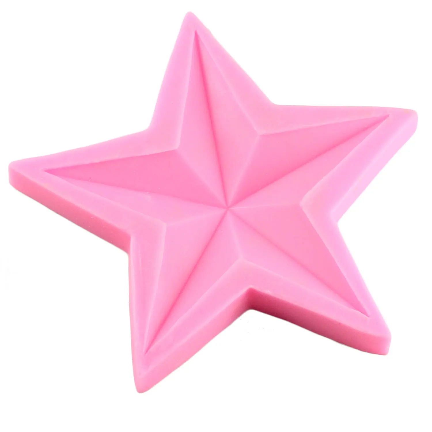 Пятиконечная звезда Торт силиконовая форма для ручной работы мыло помадка DIY