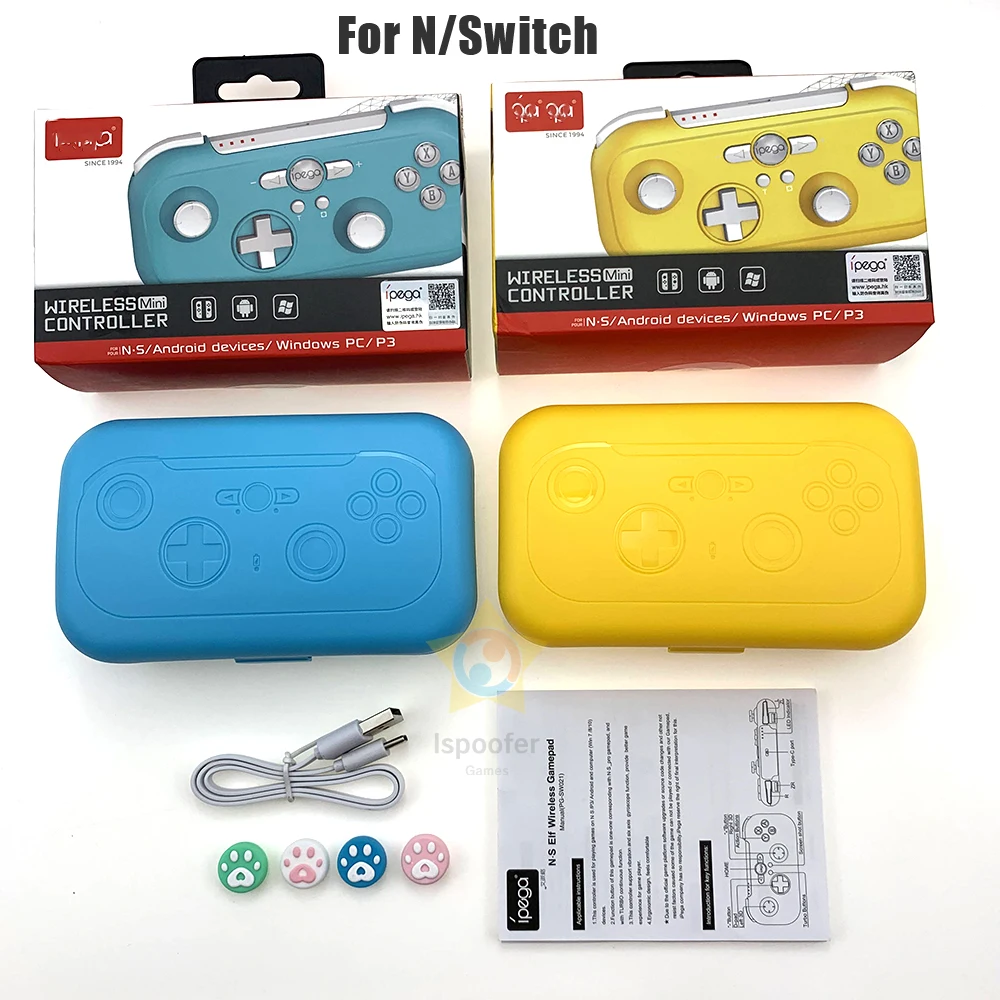 2020 Новый Синий Зеленый Желтый беспроводной игровой контроллер для Nintendo Switch мини