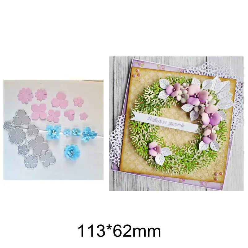 Разные лепестки цветов большая или маленькая рамка металлические пресс формы
