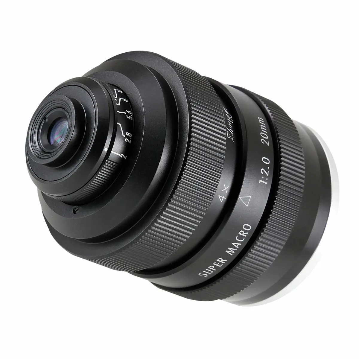 Супер макро объектив Zhongyi Mitakon 20 мм f/2 4.5X Для беззеркальных камер Sony E FE / Fujifilm X XF Micro