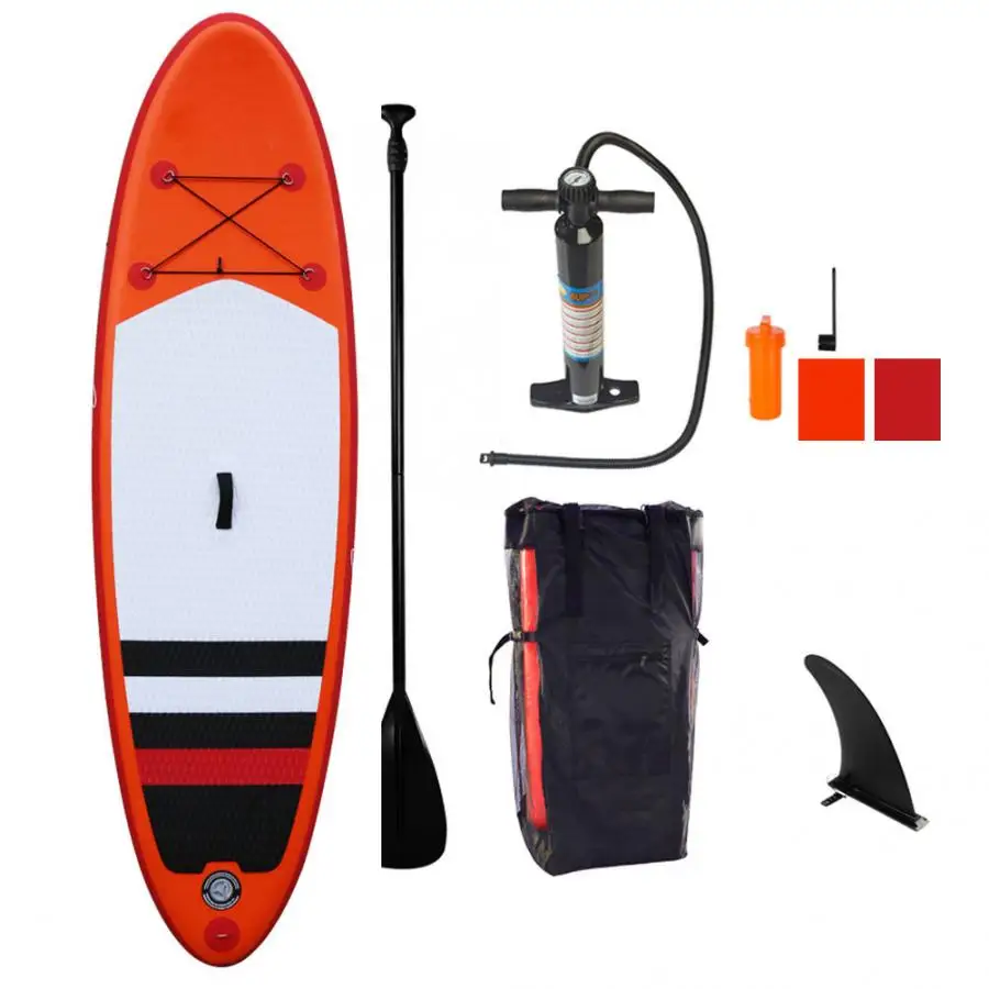 Детский Надувной стоячий весло доска для детей двухслойная гоночная серфинга