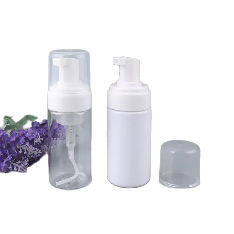 Пластиковая бутылка для домашних животных 50 мл с белым вспенивателем