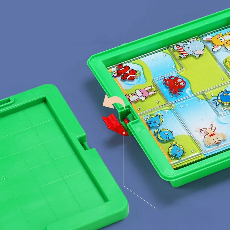 60 Challenges IQ Puzzle Intelligence Diy Creative Animal Paradise Game Mind Brain Board Educational Toy for Children |