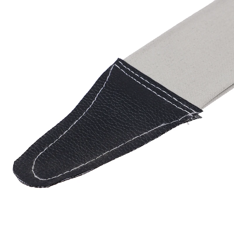 1 шт. профессиональная Брезентовая кожа Бритва для парикмахера открытая прямая