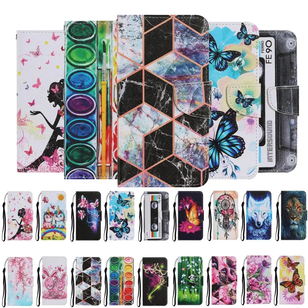 

Милый чехол-книжка для Huawei P40 Pro, чехол для Huawei P30 P40 Lite E P40lite E P 40 P40Pro Etui, кожаный чехол-книжка с подставкой