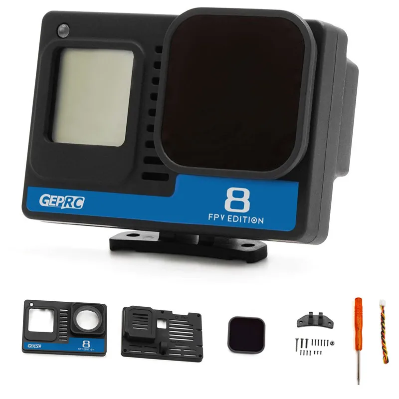 Новинка 2021 Обнаженная камера GEPRC GoPro Hero 8 Full 4K 2-6S 25 7g для Crown HD под крокодила Baby 4