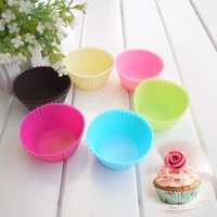 12pcs medium sized silicone baking mold maifen small cake molds for paper cups ma fen