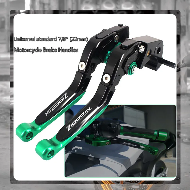 

For Kawasaki Z1000SX Z1000 SX Z 1000SX 2017 2018 2019 2020 2021 Motorcycle CNC Folding Extendable Adjustable Clutch Brake Levers