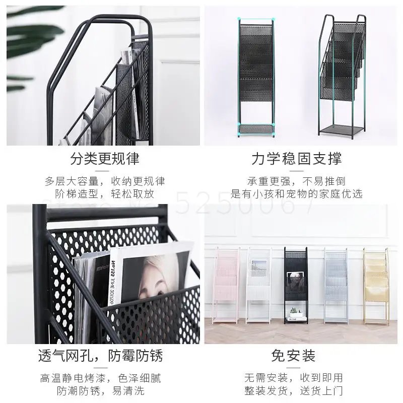 Книжная полка посадочная гостиная угловая многослойная книжная Простая