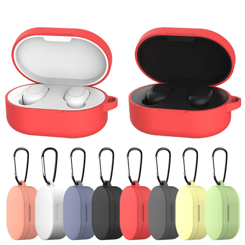VOBERRY Bluetooth чехол для наушников силиконовый защитный беспроводных Xiaomi