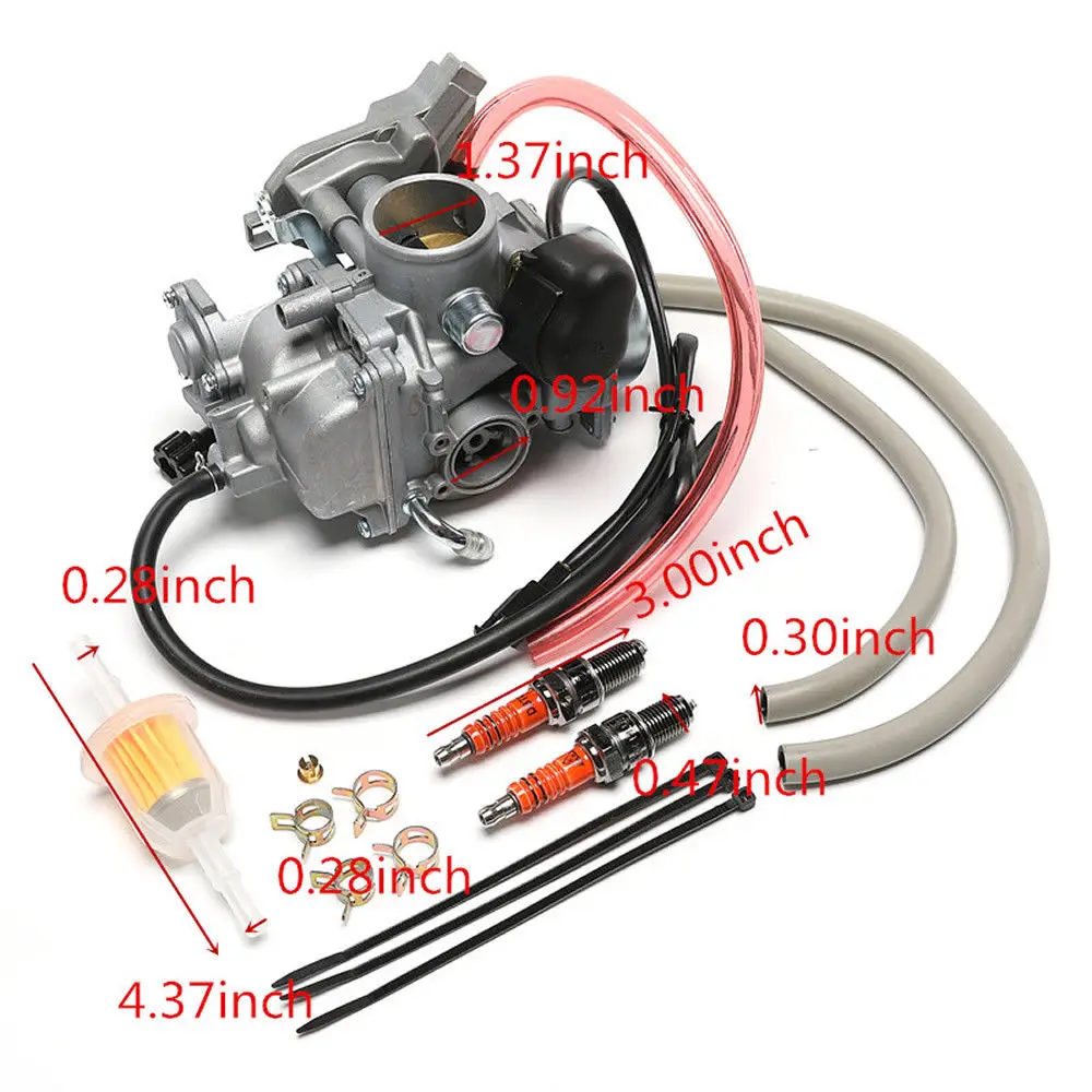 Карбюратор carburador для двигателей Arctic Cat 2008-2017 Atv 400 Cr Alterra Carb Cvk 34 мм Gravity366 350 0470-737 0470-843
