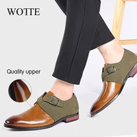 leather men dress shoes offical business casual shoes men shoes for men gentleman formal wedding shoes party zapatos hombre