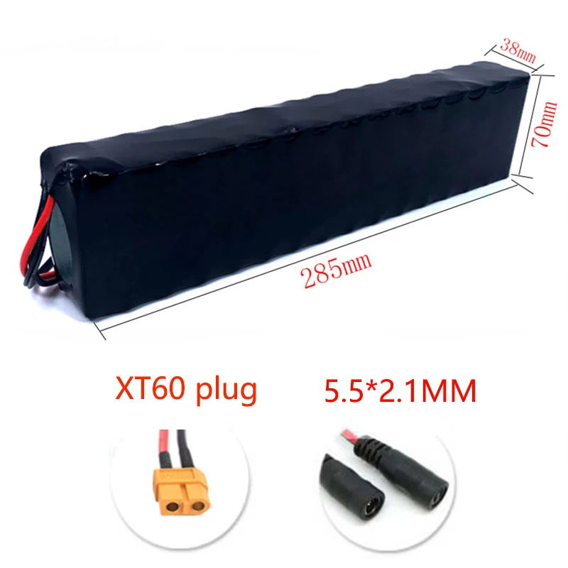 Литиевая батарея 36V10Ah 10S3P 600 Вт 42 в 18650 для скутера Xiaomi M365 Pro | Электроника
