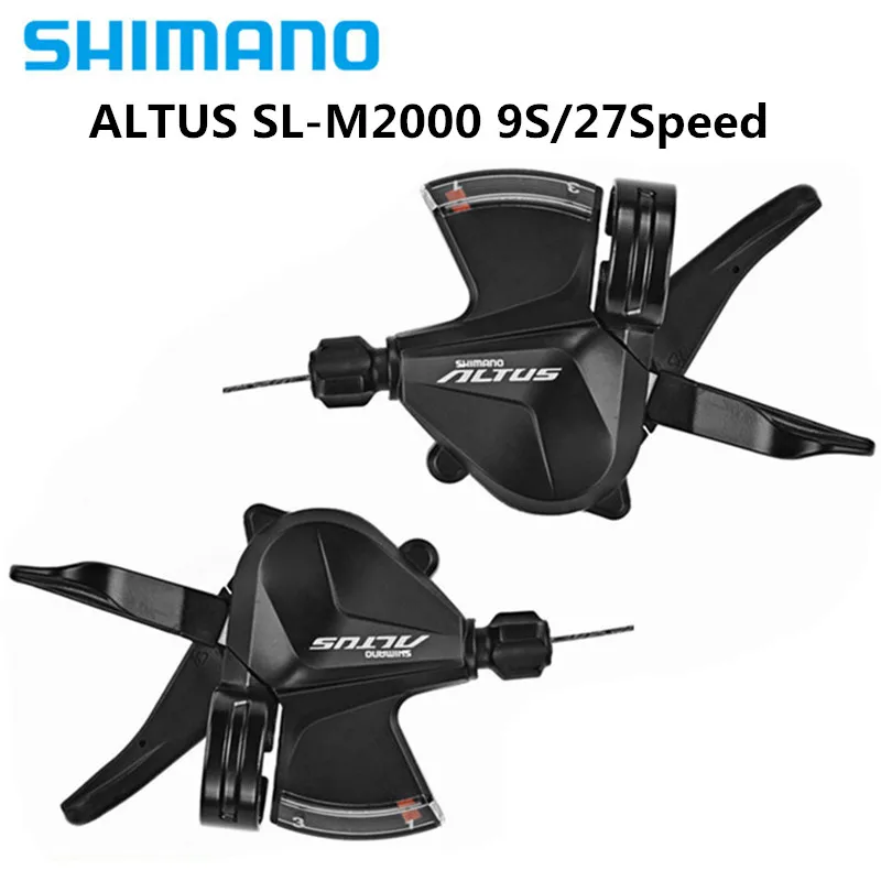 SHIMANO ALTUS SL-M2000 относится к горный велосипед 9 S/27-скорости Сплит передачи SL-M370 Обновление версии совершенно аппарат не Привязанный к оператору сотовой связи