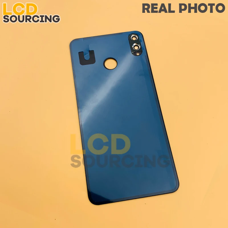 Battery Cover For Huawei Honor 8X Back Glass Battery Housing Cover Replace With Camera Lens For Honor 8x Back Cover Case