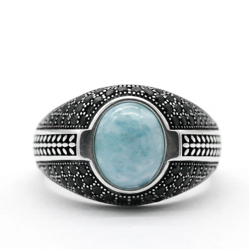 

Мужское кольцо из серебра 925 пробы с инкрустированным овальным тигровым глазом 8*10