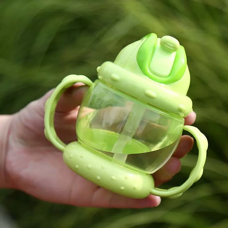 Детские бутылки с соломенной бутылкой для питьевой воды 250 мл|Чашки| |