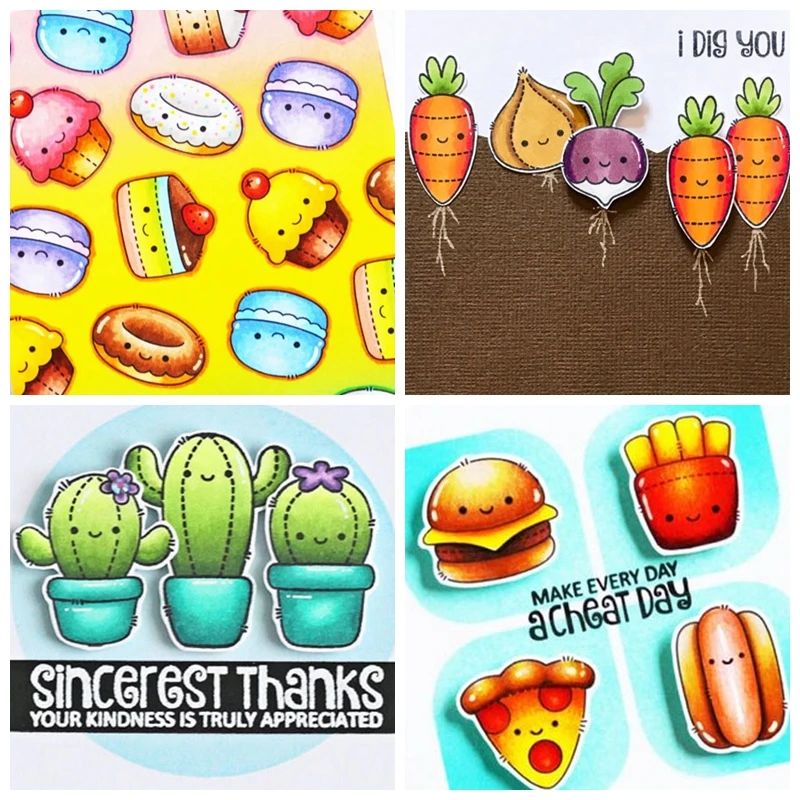 Продукты и овощи растения штампы для изготовления карт 2020 продукты чистые