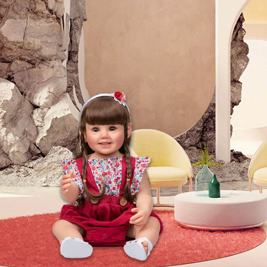 

Кукла новорожденная силиконовая, 22 дюйма