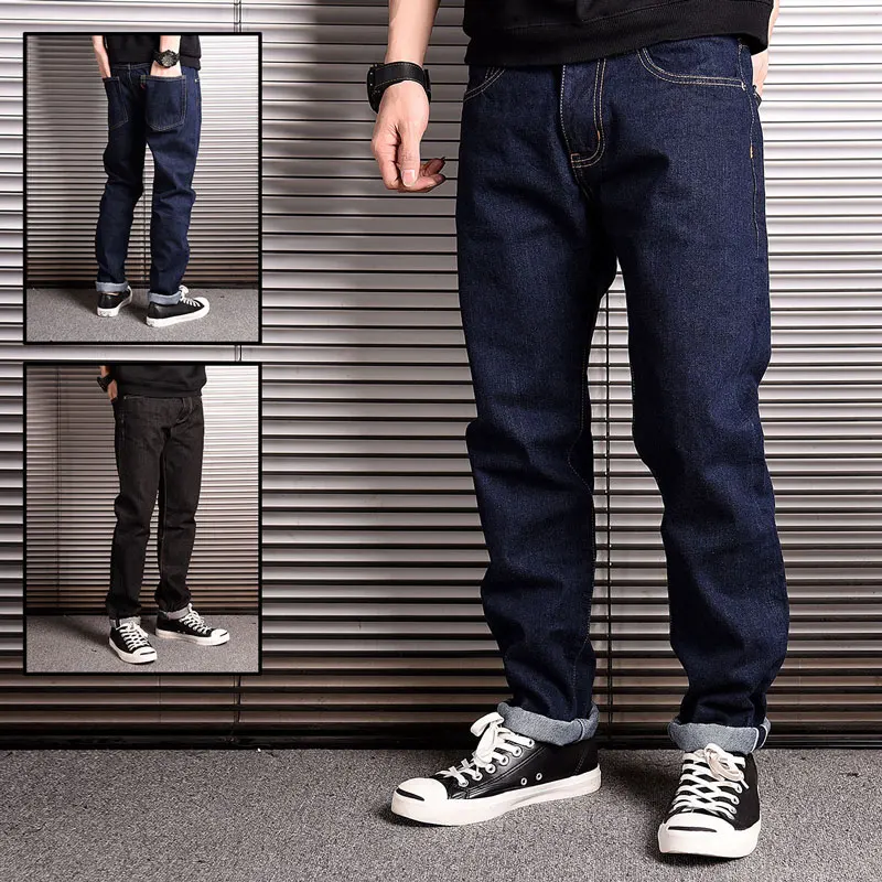 Японские модные мужские джинсы свободного покроя винтажные дизайнерские