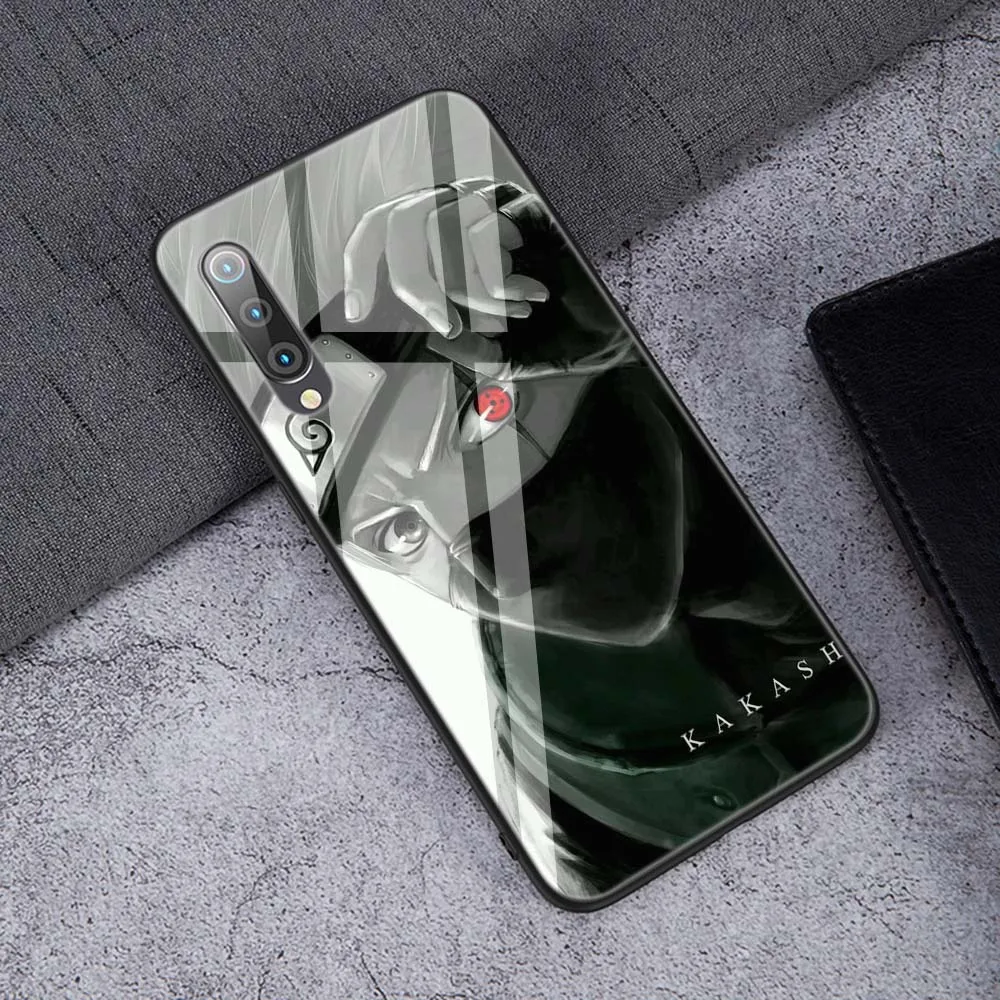 TG12 Lavaza Hokage Наруто Какаши Япония Аниме закаленное стекло мягкий чехол для Xiaomi Redmi Note 5 6 7 Pro mi A1 A2 8 Lite 9 F1 TPU чехол - Цвет: TG12