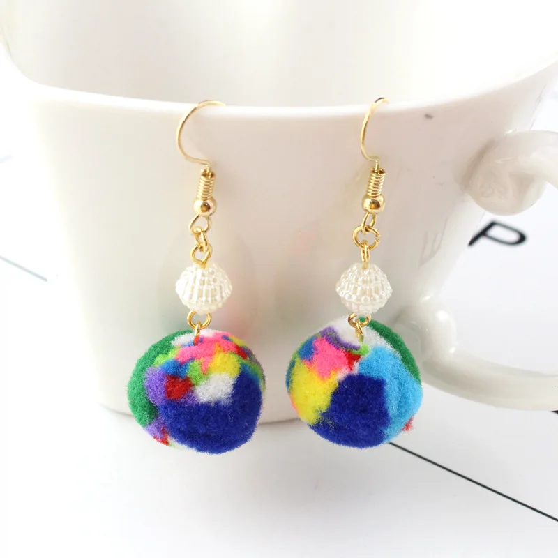 DIY 2 см Pom красочный Помпон Мяч для создания мануалидадов complementos случайный