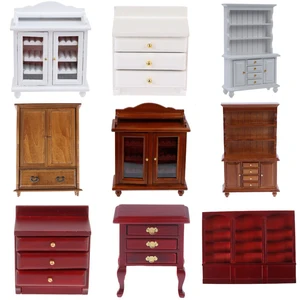 Миниатюрный шкаф для телевизора, книжки, торта, прикроватной тумбочки, полки, ножки, шкаф, модель кукольного домика, Декор, игрушки для рукоделия, 1 шт.