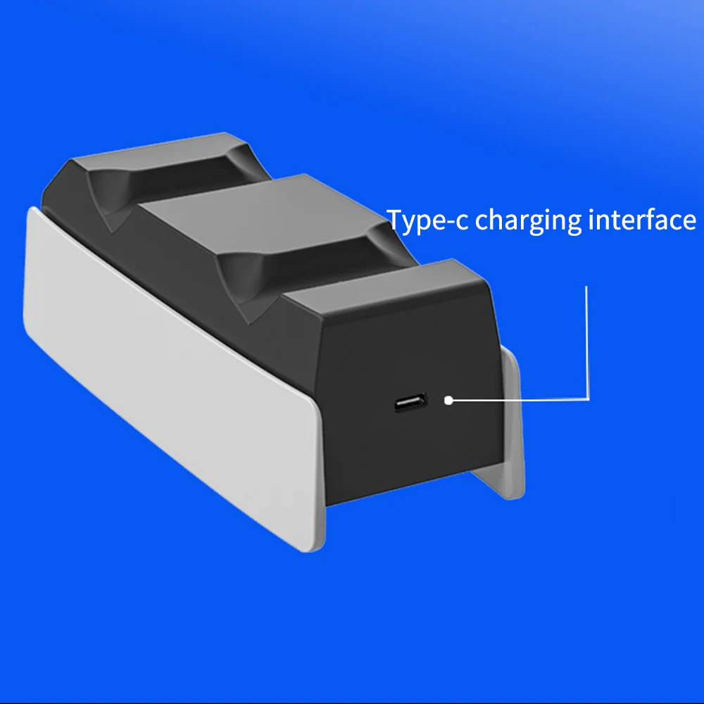 Двойное быстрое зарядное устройство для PS5 беспроводной контроллер USB Type C